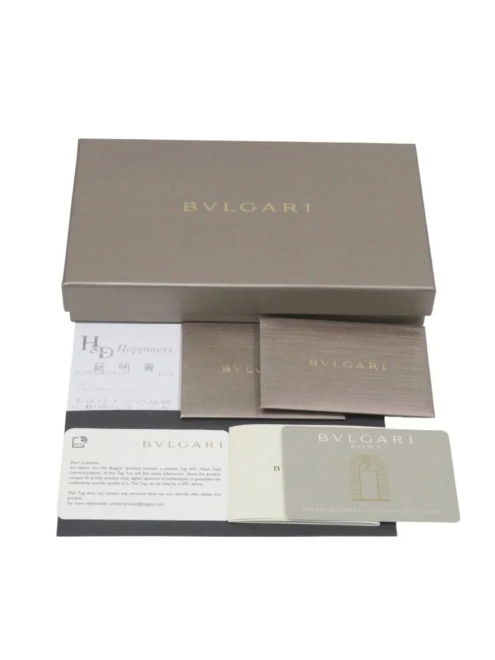 Bvlgari Man Wallet Leather